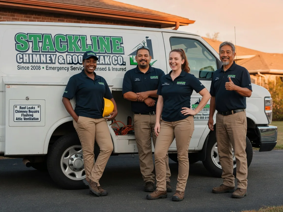 Chimney flashing repair company in Maddock, ND